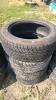 4 205/55R16 Tires 70% tread