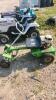 Riding mower no deck as is