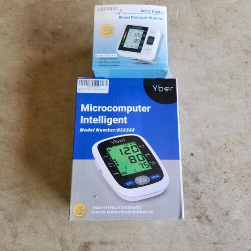 New blood pressure tester w wrist monitor