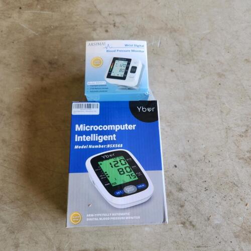 New blood pressure tester w wrist monitor