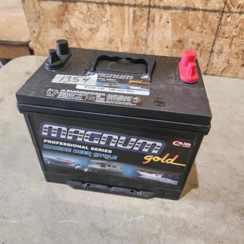 12V Load tested battery 10"L 6"W 8"H