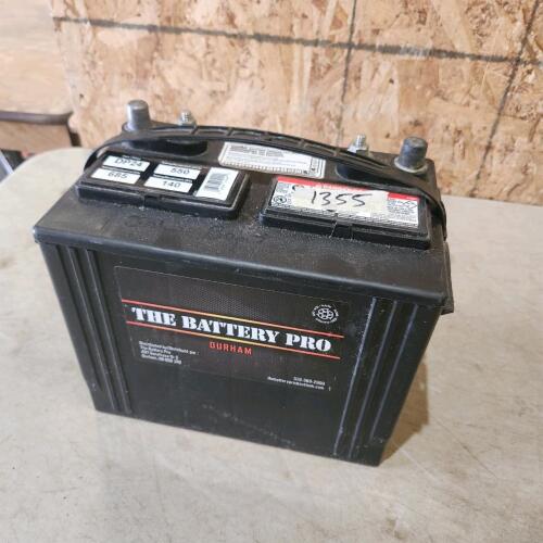 12V Load tested battery 10"L 7"W 8"H