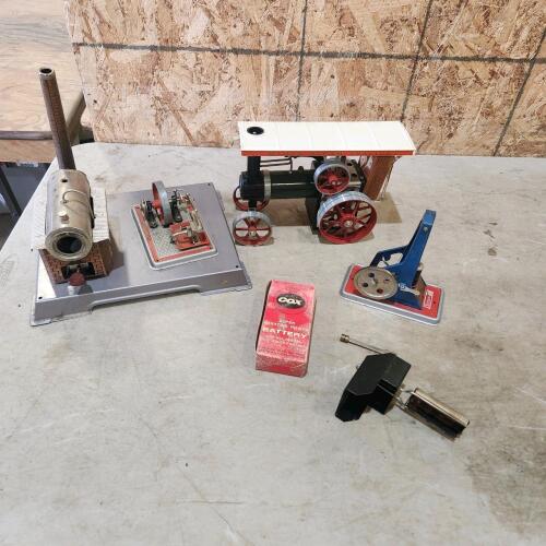 60's Vintage steam toys