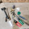 Number stamps, various tools