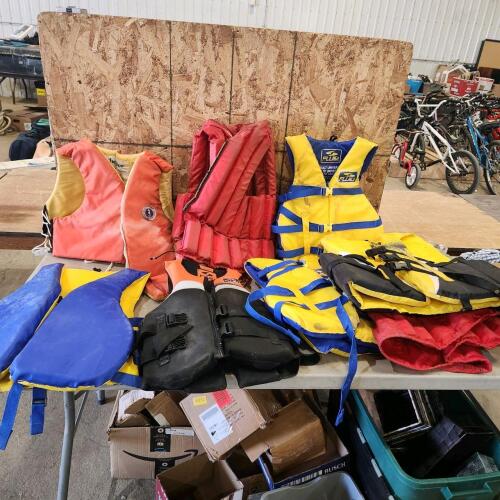 8 Life jackets