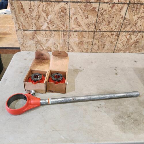 1/2" & 3/4" Ridgid pipe threader