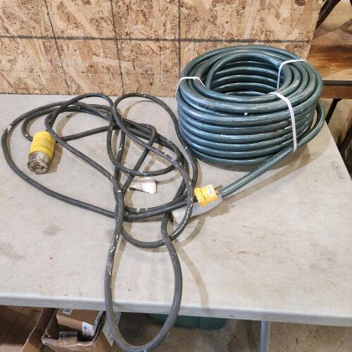 Long new garden hose, ext hose