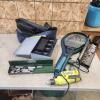 Mirror extensions, racket, cash box, drill, etc.