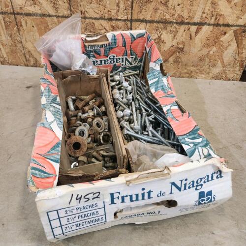 Various sized bolts & nuts