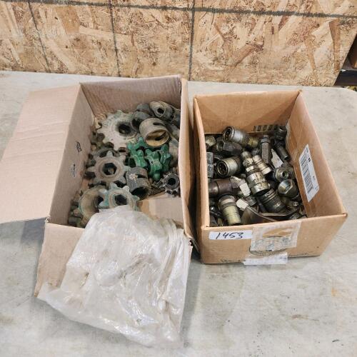 Hydraulic fittings & various sprokets