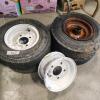 4 4.80-8 Wheels