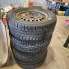 4 245/65R17 Winter tires, 70% thread
