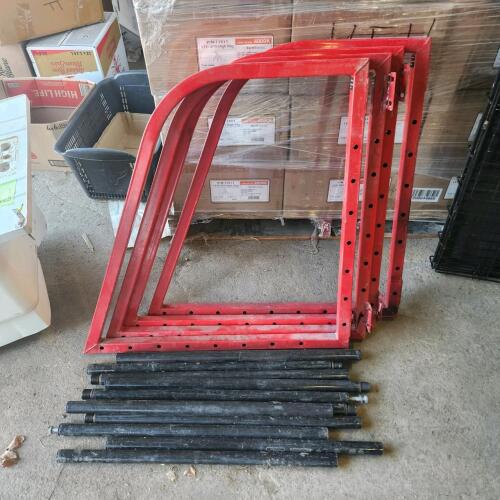Tire storage rack