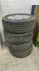 4 255/60R19 Buick wheels, 80% thread - 2