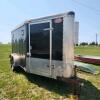 16'xL 6&rsquo;W x 6' inside height Trailer w ownership in rough condition - 2