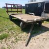 15' Wooden flat rack wagon - 2