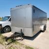 18'L 75"W 6' inside height.Enclosed trailer, w ownership