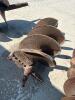 22&rdquo; Post hole auger 2&rdquo; shaft size