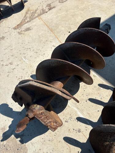 17&rdquo; Post hole auger 2&rdquo; shaft