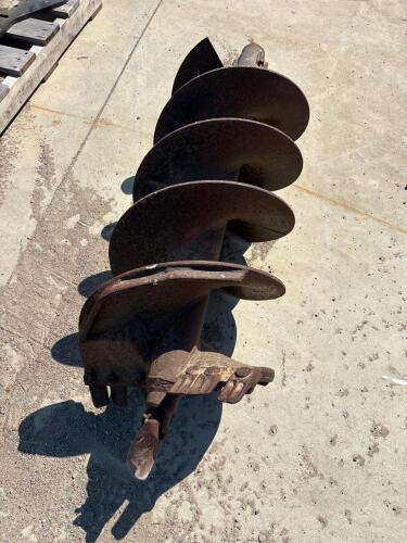 17&rdquo; Post hole auger 2&rdquo; shaft