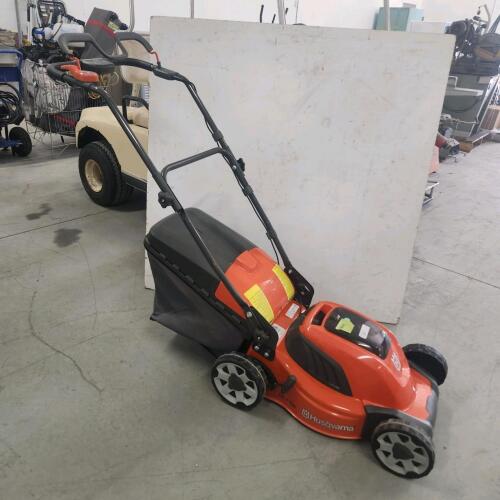 36V Husqvarna battery mower working, no batteries or charger