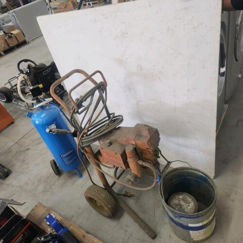 Industrial painter & sand blaster untested as is