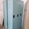 3 Section storage locker 36"W 18"D 76"H