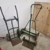 Torch cart, dolly cart, reel mower