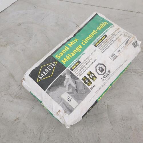 30kg of sand mix