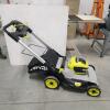 40V Ryobi push mower working, no batteries or charger