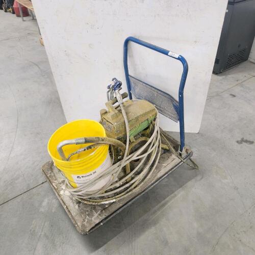 Industrial paint sprayer untested as is
