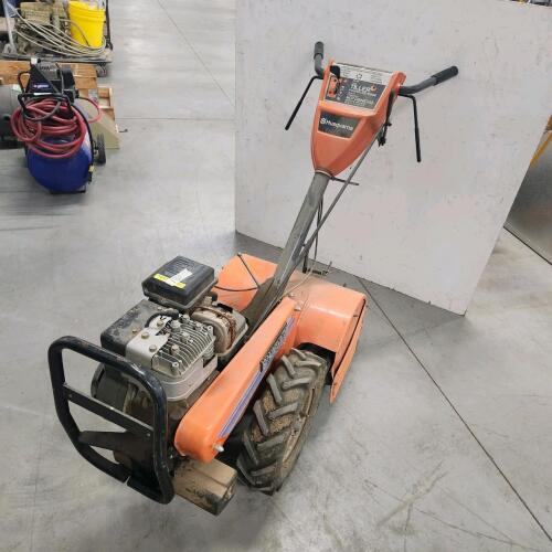 Husqvarna 18" working rear tine tiller
