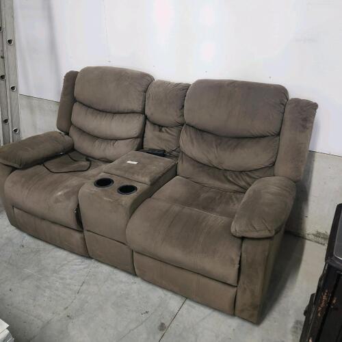 Electric recling loveseat 6'L 3'D