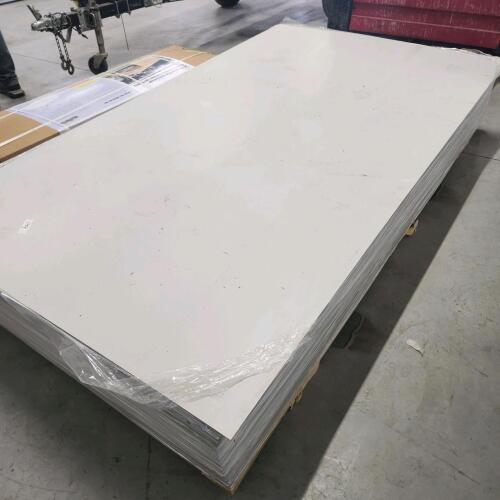 Approx 150 2mmx 49"x88" Aluminum composite panels