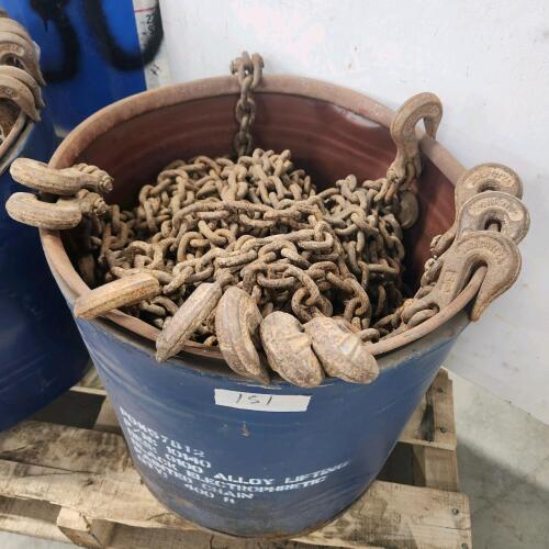 Barrel of 18'x 5/16" chains