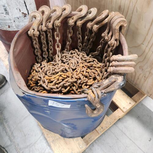 Barrel of 18' 5/16" chains