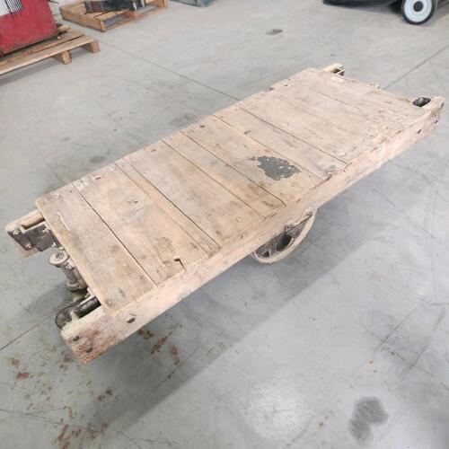 Railroad cart 26"W 66"L