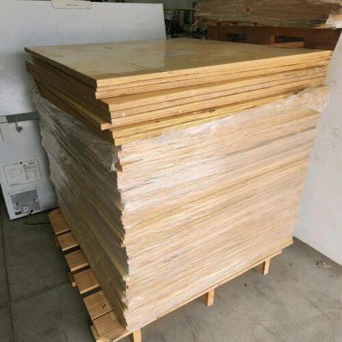 1"x40"x44" Lift of plywood