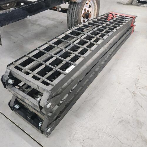 Alum folding ramps 11"W 10'L