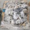 Skid of various sized nuts, bolts, hinges, etc.