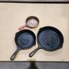 6",8",10" Cast frying pans