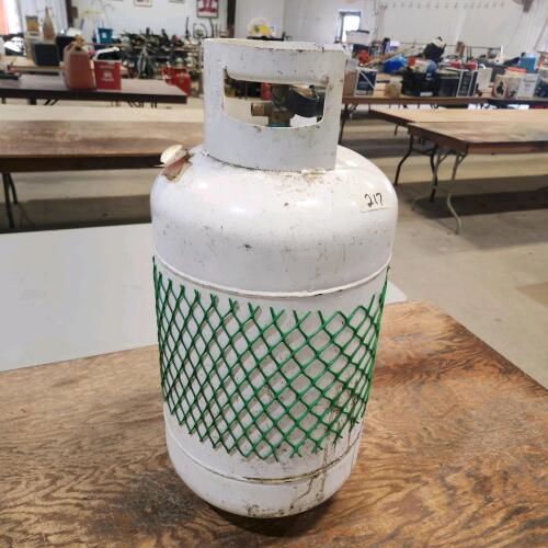 21" Empty bbq tank
