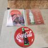 Metal Coca-Cola signs