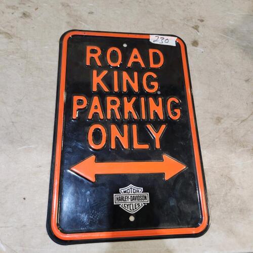 Heavy metal sign 12"x18"