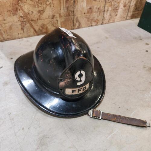 Vintage fireman's hat