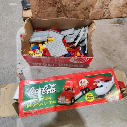 Coca-Cola helicopter carrier, lego