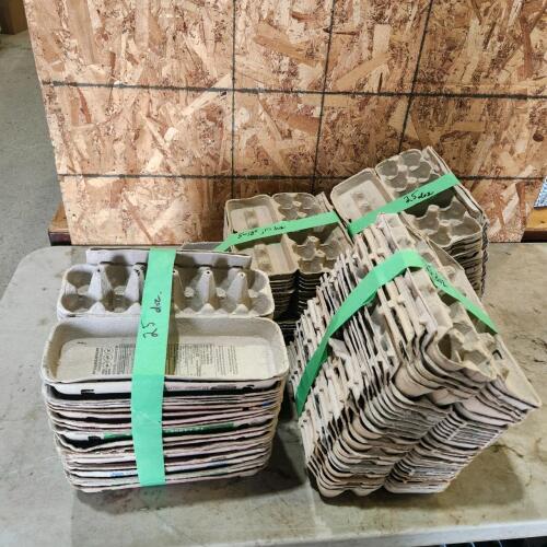 90 Used egg cartons