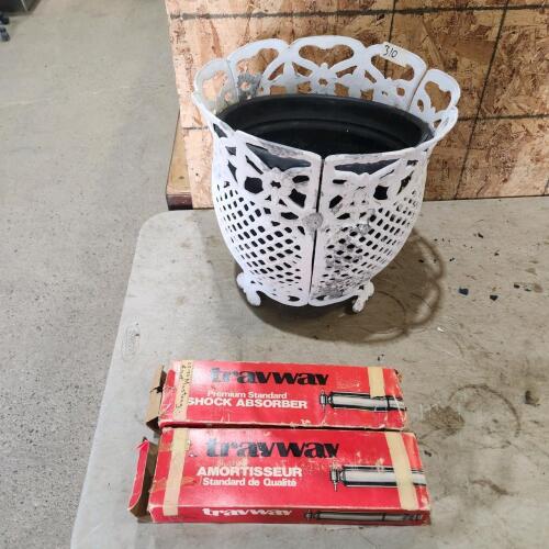1965-70 Mustang shock absorbers, planters