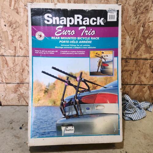 Rear mount bike rack