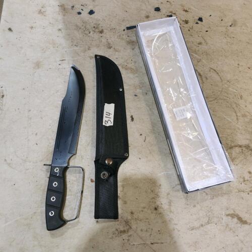 15" Knife w Sheath